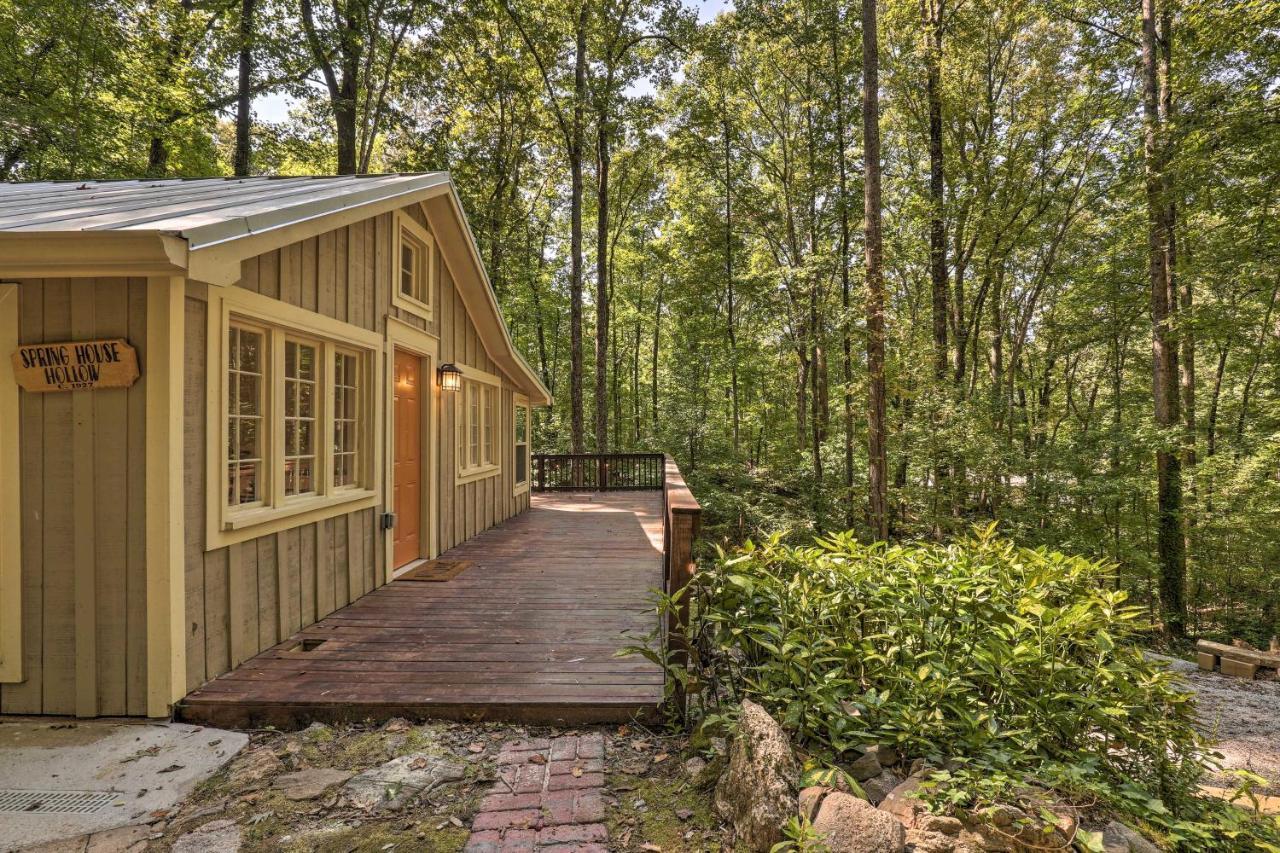 Private Cabin With Deck, 25 Miles From Atlanta! Roswell Exterior photo