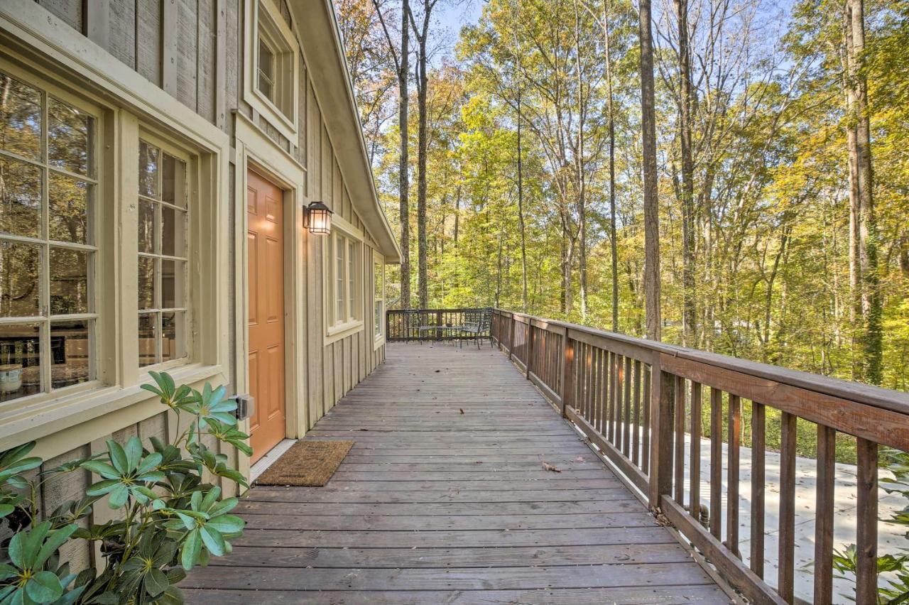 Private Cabin With Deck, 25 Miles From Atlanta! Roswell Exterior photo