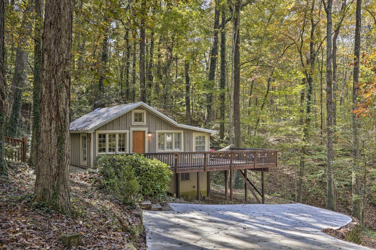 Private Cabin With Deck, 25 Miles From Atlanta! Roswell Exterior photo