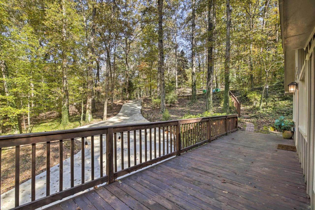 Private Cabin With Deck, 25 Miles From Atlanta! Roswell Exterior photo